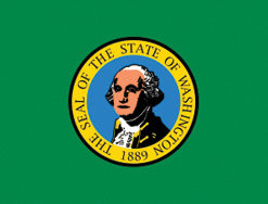 2'x3' Washington Polyester Flag