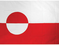 Greenland 12"x18" Stick Flag