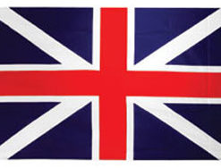 United Kingdom 12"x18" Stick Flag