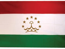 Tajikistan 12"x18" Stick Flag