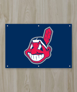 2'x3' INDIANS Fan Banner