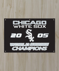 2'x3' World Series 2005 White Sox Fan Banner