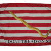 Perma-Nyl 2'8 9/16in x 1'10 13/16in Nylon Navy Don't Tread On Me