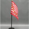 1st Navy Jack 4"x6" Miniature Desk, 1st Navy Jack 4"x6" Table Flags, First Navy Jack Small Mini Stick Flags.
