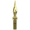 Brass Flagpole Staff Spear
