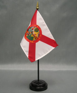 Florida 4"x6" Stick Flag