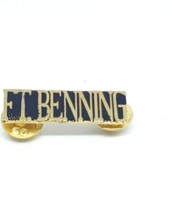 Ft. Benning Army Pin