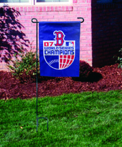 15" x 10.5" RED SOX World Series Champs Garden/Mini Flag