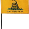 Gadsden - 4"x6" Gadsden Stick Flag