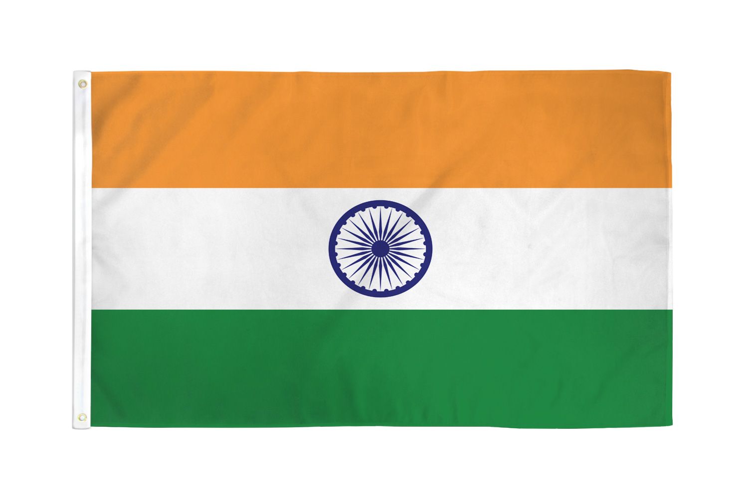 India 2'x3' Poly Flag