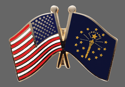 Indiana Friendship Pins