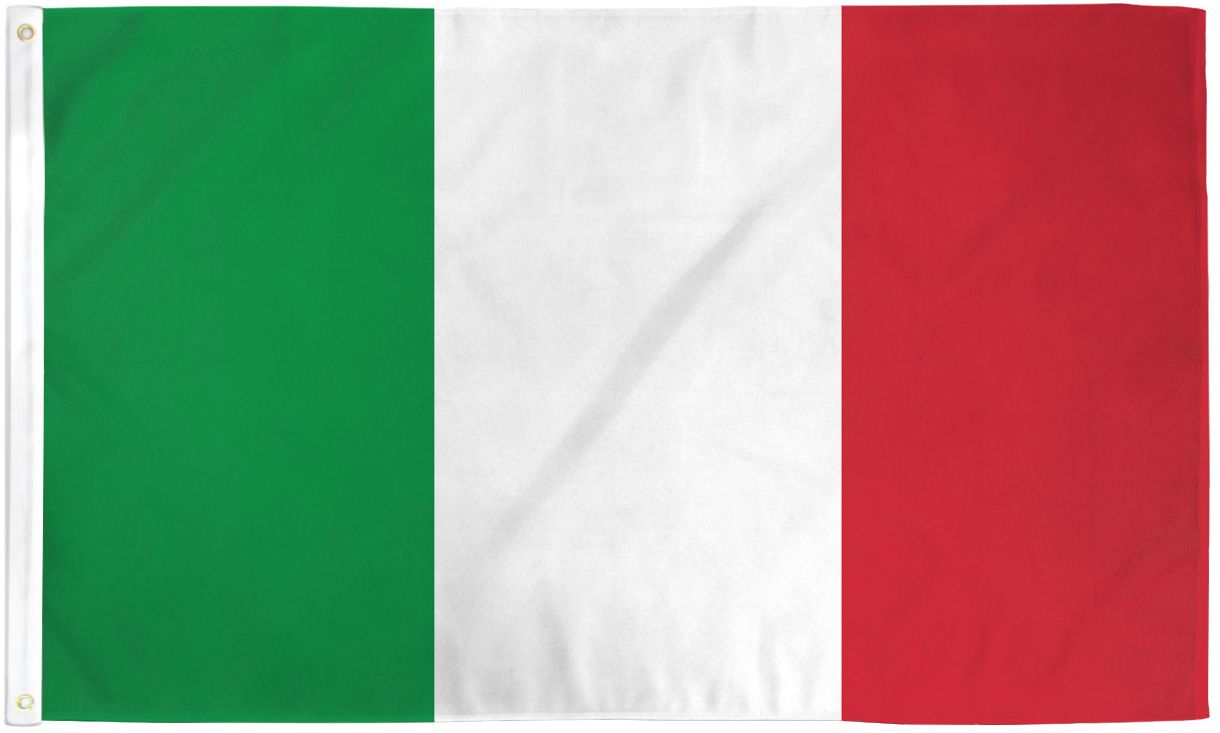 Italy 2x3' Poly Flag