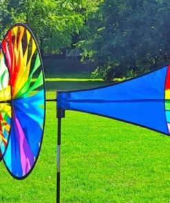 Large Rainbow Triple Spinners