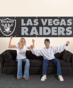 Raiders 8'x2' Applique Banner