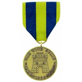 Spanish Campaign Army 1898 Medal