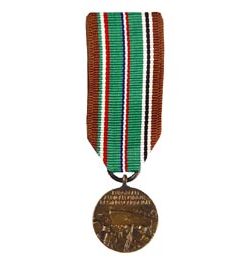 European, African, Middle Eastern Mini Medal