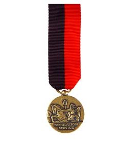 Navy Occupation Service Mini Medal