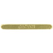 1 1/2" Gold Japan Clasp