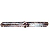 Silver Good Conduct Knot 1 Knot. 3/4"
