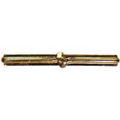 Gold Good Conduct Knot 1 Knot. 1 1/4"