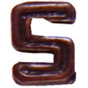 1/4" Bronze Air Medal Numerals   5