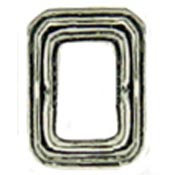 1/4" Silver Air Medal Numerals   0
