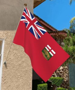 Manitoba 2x3ft Poly, Manitoba Flag 2x3 ft Polyester Canadian Province
