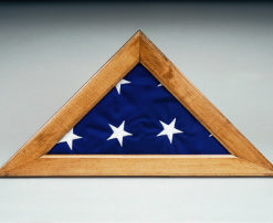 Maple Flag Case Display