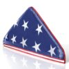 Memorial Flag Display Vinyl Bag with Zipper, Flag Case MFC-1 Plastic for 5X9.5 Foot Flag
