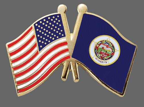 Minnesota Friendship Pins