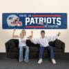 New England Patriots Giant 8' x 2' Banner
