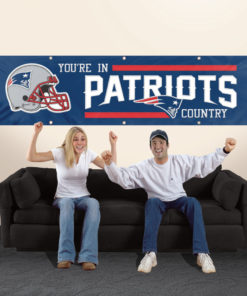 New England Patriots Giant 8' x 2' Banner