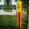 New Mexico Zia Symbol 40" Wind Sock
