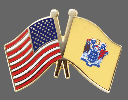 New Jersey Friendship Pins