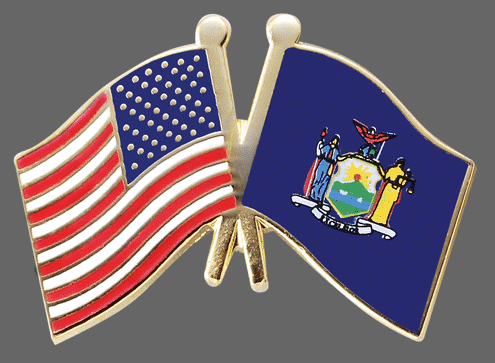 New York Friendship Pins