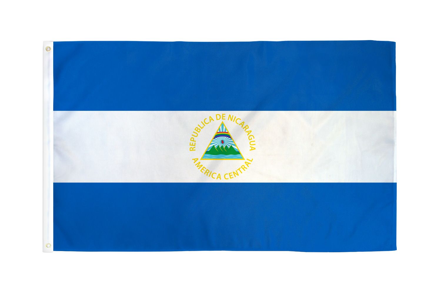 Nicaragua 3x5' Poly Flag
