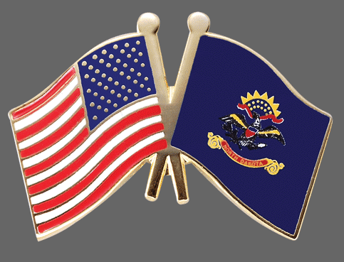 North Dakota Friendship Pins
