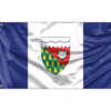 Northwest Territories Flag 3x5ft Canadian Territory Flag, Northwest Territories 3'x5' Nylon Flag, Perma-Nyl 3'x5' Nylon Northwest Territories Flag