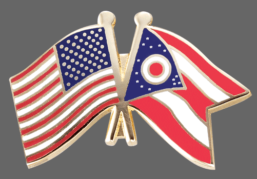 Ohio Friendship Pins