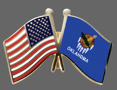 Oklahoma Friendship Pins