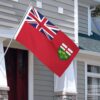 Ontario Flag 2x3ft Poly, Ontario Flag 2x3 ft Polyester Canadian Province