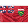 Ontario Flag 3x5ft Canadian Territory Flag, Ontario 3'x5' Nylon Flag, Perma-Nyl 3'x5' Nylon Ontario Flag