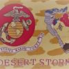 Desert Storm USMC Flag
