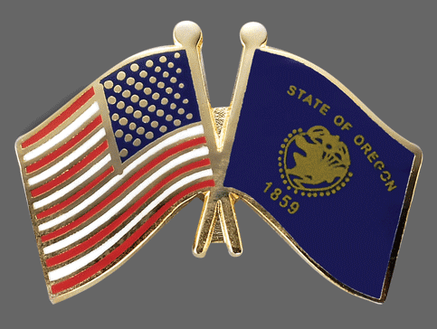 Oregon Friendship Pins