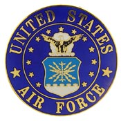 US Air Force 1 1/2" (blue)