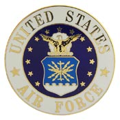 US Air Force 1 1/2" (white)