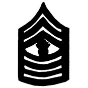Master SGT E9 (black)