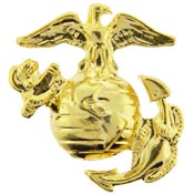 USMC Gold Emb (right) Collar Size