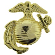 USMC Emb (gold) 1 1/4"