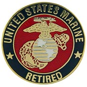 USMC Retired (gold)